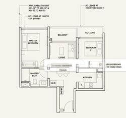 The Watergardens At Canberra (D27), Apartment #498033761